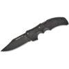Cold Steel Recon M1 Tri-Ad Lock 4" Black Stonewashed Magnacut Blade, Black G10 Handles 27TMC