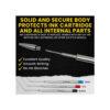 Bastion Slim Bolt Action Pen Stainless Steel - BSTN259