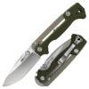 Cold Steel AD-15 Scorpion Lock Folding Knife - 3.68" S35VN Drop Point Blade, OD Green G10 Handles - 58SQ