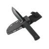 Cold Steel SRK Survival Rescue Knife - 6" Black SK-5 Blade, Kray-Ex Handle, Secure-Ex Sheath - 49LCKZ