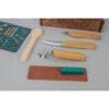 BeaverCraft S13BOX Right-Handed Spoon Carving Set in Wooden Box
