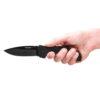 Cold Steel Recon 1 Spear Point Folding Knife, 4" Black DLC S35VN Plain Blade, Black G10 Handles, Lockback - 27BS