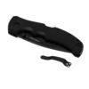 Cold Steel Recon 1 Spear Point Folding Knife, 4" Black DLC S35VN Plain Blade, Black G10 Handles, Lockback - 27BS