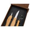 BeaverCraft S13BOX Right-Handed Spoon Carving Set in Wooden Box