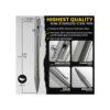Bastion Slim Bolt Action Pen Stainless Steel - BSTN259