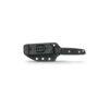 Vosteed Mink, 3.33" Bead Blast Stonewash Nitro-V Fixed Blade, Black Micarta Handle - D0101