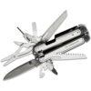Leatherman ARC® Full-Size Multi-Tool, 4.25" Closed, CPM-MagnaCut Black DLC Blade, Silver/Black Steel Handles, Nylon Pouch, Bit Set