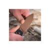Vosteed Raccoon Crossbar Lock - 3.25" Copper Dune 14C28N Blade, Black Micarta Handle - A0539