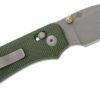 CIVIVI Baby Banter 2 C23074-3, 2.34" Stonewashed Nitro-V Blade, Green Canvas Micarta Handles, Crossbar Lock
