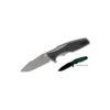 Zero Tolerance 0393GLCF - 3.5" CPM-20CV Blade, Titanium with Glow-in-the-dark Carbon Fibre Overlay Handles, Frame Lock