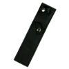 Ontario Knife Co. Hunt Plus 9715BLK - 4.25" Satin Fixed Blade, Black Cord Wrapped Handle, Nylon Pouch