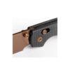 Vosteed Raccoon Crossbar Lock - 3.25" Copper Dune 14C28N Blade, Black Micarta Handle - A0539