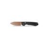 Vosteed Raccoon Crossbar Lock - 3.25" Copper Dune 14C28N Blade, Black Micarta Handle - A0539