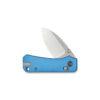 CIVIVI Baby Banter 2 C23074-1, 2.34" Satin Nitro-V Blade, Blue Machined Aluminium Handles, Crossbar Lock
