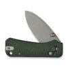 CIVIVI Baby Banter 2 C23074-3, 2.34" Stonewashed Nitro-V Blade, Green Canvas Micarta Handles, Crossbar Lock