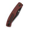 CIVIVI Clingman C23065-2, 2.99" Black Stonewashed Nitro-V Blade, Burgundy G10 Handles, Liner Lock