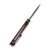 CIVIVI Clingman C23065-2, 2.99" Black Stonewashed Nitro-V Blade, Burgundy G10 Handles, Liner Lock