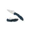 Spyderco Delica 4 Lightweight - 2.9" Bohler K390 Blade, Blue FRN  Handle - C11FPK390