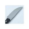 Vosteed Mink, 3.33" Bead Blast Stonewash Nitro-V Fixed Blade, Black Micarta Handle - D0101