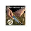 CIVIVI Button Lock Elementum II C18062PD-2, 2.96" Satin Nitro-V Blade, Blue Textured Aluminium Handles