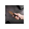 Vosteed Raccoon Crossbar Lock - 3.25" Copper Dune 14C28N Blade, Black Micarta Handle - A0539