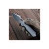 Vosteed Akita 2.94" Satin S35VN Blade, Grey Aluminium Handle, Vanchor Lock - A2402