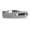 Vosteed Akita 2.94" Satin S35VN Blade, Grey Aluminium Handle, Vanchor Lock - A2402