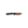 Vosteed Raccoon Crossbar Lock - 3.25" Copper Dune 14C28N Blade, Black Micarta Handle - A0539