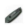 Vosteed Corsair - 3.25" Black Stonewash Nitro-V Blade, Green Micarta Handle, Crossbar Lock - CS29NPMN