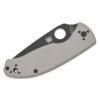 Spyderco Tenacious R.I.L. - 3.35" 8Cr13MoV Black DLC Blade, Grey Titanium Handle. C122TIBKP