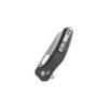 QSP Emu QS164-A1, 3.25" Stonewashed 14C28N Blade, Black Micarta Handle, Glyde Lock