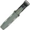 KA-BAR Foliage Green Fighting/Utility Knife, 7" Fixed Blade, Kraton G® Handle KA5011