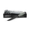 KA-BAR Foliage Green Fighting/Utility Knife, 7" Fixed Blade, Kraton G® Handle KA5011