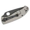 Spyderco Tenacious R.I.L. - 3.35" 8Cr13MoV Black DLC Blade, Grey Titanium Handle. C122TIBKP