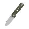 QSP Canary Glyde Lock QS150GL-B1, Olive Green G10 Handle with Stonewashed 14C28N Blade