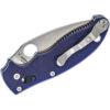 Spyderco Manix 2 - 3.37" CPM S110V Blade, Dark Blue G-10 Handle - C101GPDBL2