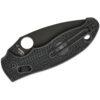 Spyderco Manix 2 Lightweight - 3.47" Black CTS BD1N Blade, Black FRCP Handle - C101PBBK2