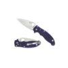 Spyderco Manix 2 - 3.37" CPM S110V Blade, Dark Blue G-10 Handle - C101GPDBL2