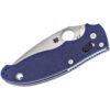 Spyderco Manix 2 - 3.37" CPM S110V Blade, Dark Blue G-10 Handle - C101GPDBL2