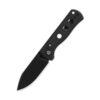 QSP Canary Glyde Lock QS150GL-A2, Black G10 Handle with Black 14C28N Blade