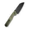 CIVIVI Hid C23008-2, 4.14" Black Stonewashed 14C28N Reverse Tanto Blade, OD Green G10 Handles, Nested Liner Lock