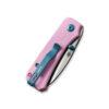 CIVIVI Baby Banter C19068S-10, Powder Pink G10 with Satin Nitro-V Blade