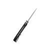 CIVIVI Brazen C2102C, Black G10, Stonewashed 14C28N Drop Point Blade