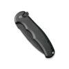 CIVIVI Button Lock Praxis C18026E-1, Black Aluminium Handle, 3.75" Black Stonewashed Nitro-V Blade