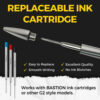 Bastion Bolt Action Pen Stainless Steel - BSTN223