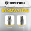 Bastion Bolt Action Pen Stainless Steel - BSTN223