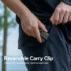 CIVIVI Hid C23008-2, 4.14" Black Stonewashed 14C28N Reverse Tanto Blade, OD Green G10 Handles, Nested Liner Lock