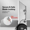 CIVIVI Elementum Utility C23039B-1, Black Aluminium, Button Lock, 2.26" 6Cr Replaceable Utility Blade
