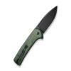 CIVIVI Conspirator C21006-2, Green Micarta, 3.48" Black Stonewash Nitro-V Blade