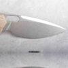 Vosteed Psyop - 3.32" Stonewash Elmax Blade, Norplex UltreX™ Micarta Handle, Top Liner Lock - A2210